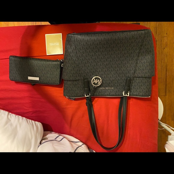Michael Kors Jet Set Tote and Continental wallet - Picture 2 of 12